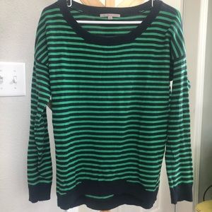 Striped Gap scoop neck sweater. Size S. $20.